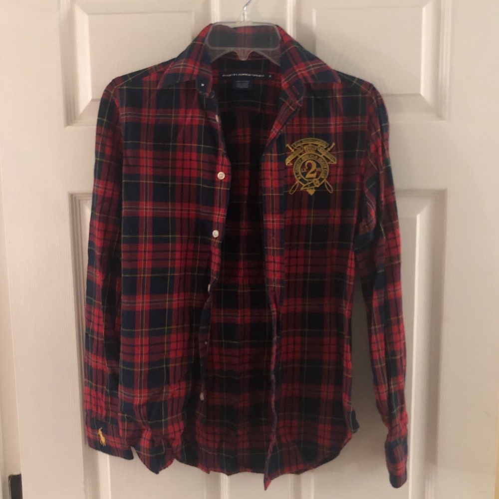 Plaid button down - Ralph Lauren Sport